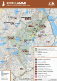 Kintulammin retkeilyalueen kartta